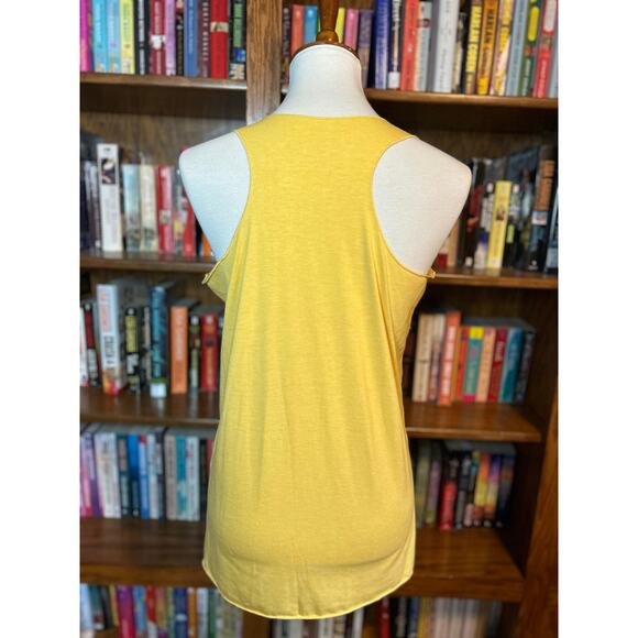 Yellow Buffalo Bill tank top medium gag funny silence of the lambs - Picture 2 of 2